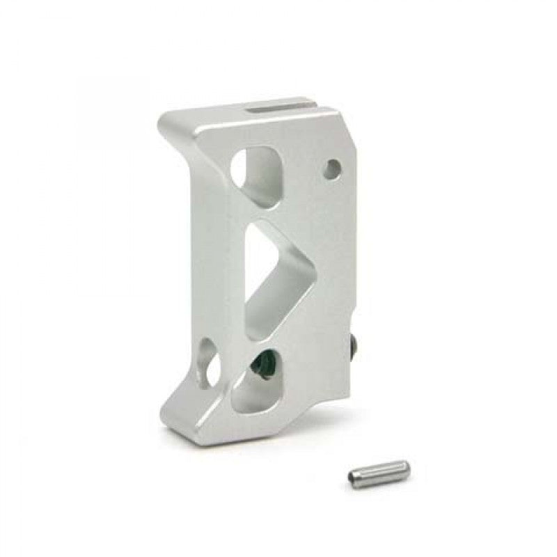 [AIP] Aluminum Trigger [Type P] for Marui Hicapa [Silver/Short]