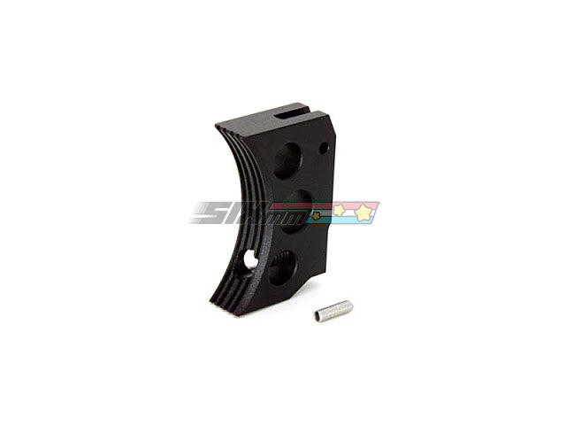[AIP] Aluminum Trigger [Type F] for Marui Hi-capa [Short] [Blk]