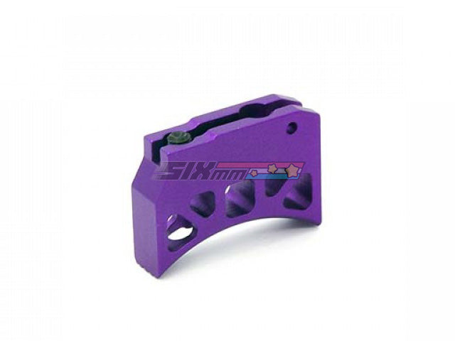 [AIP] Aluminum Trigger [Type J] for Marui Hicapa [Long] [Purple]