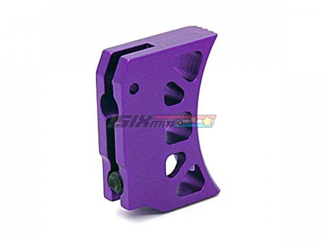 [AIP] Aluminum Trigger [Type J] for Marui Hicapa [Long] [Purple]