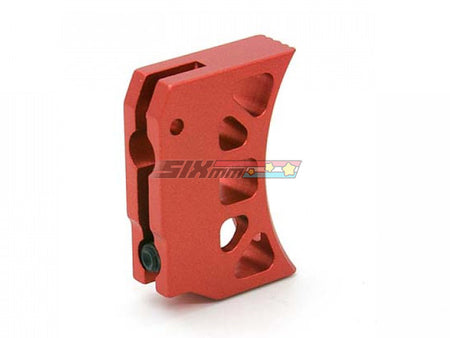 [AIP] Aluminum Trigger [Type J] for Marui Hicapa [Long] [Red]