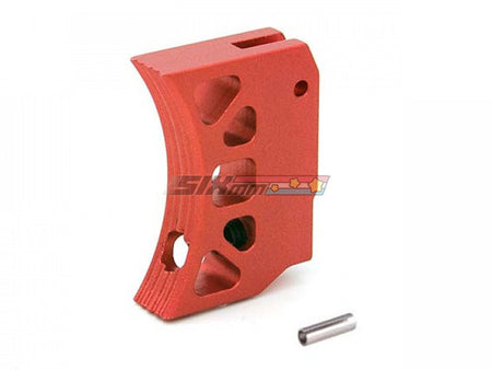 [AIP] Aluminum Trigger [Type J] for Marui Hicapa [Long] [Red]