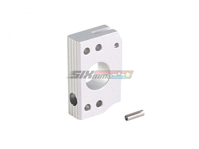 [AIP] CNC Aluminum Trigger [Type D] for Marui Hicapa [Short] [Silver]