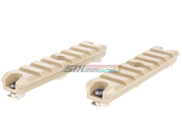 [ARES]Amoeba 3.5 inch Plastic Key Rail System for M-Lok System[2pcs][1pack][DE]