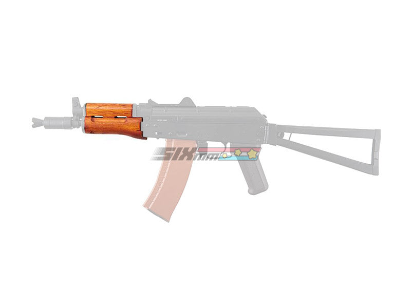 [APS] AKS74U Front Wooden Grip Handguard[Real Wood]