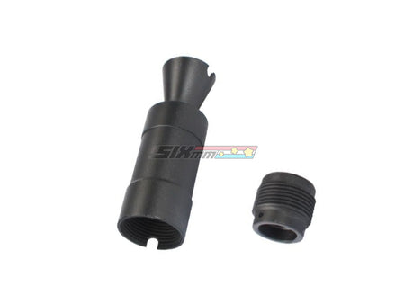 [APS] AKS74U Muzzle AK Flash Hider[BLK][-14mm CCW]