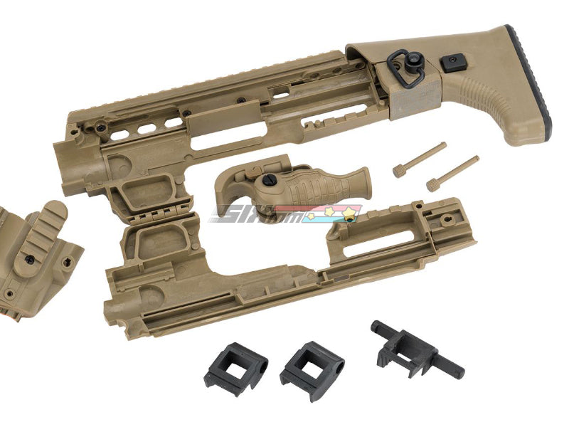 [APS] Combat Carbine Conversion Carbine Kit [For Tokyo Marui G17/18C/ ACP601 GBB Series][DE]