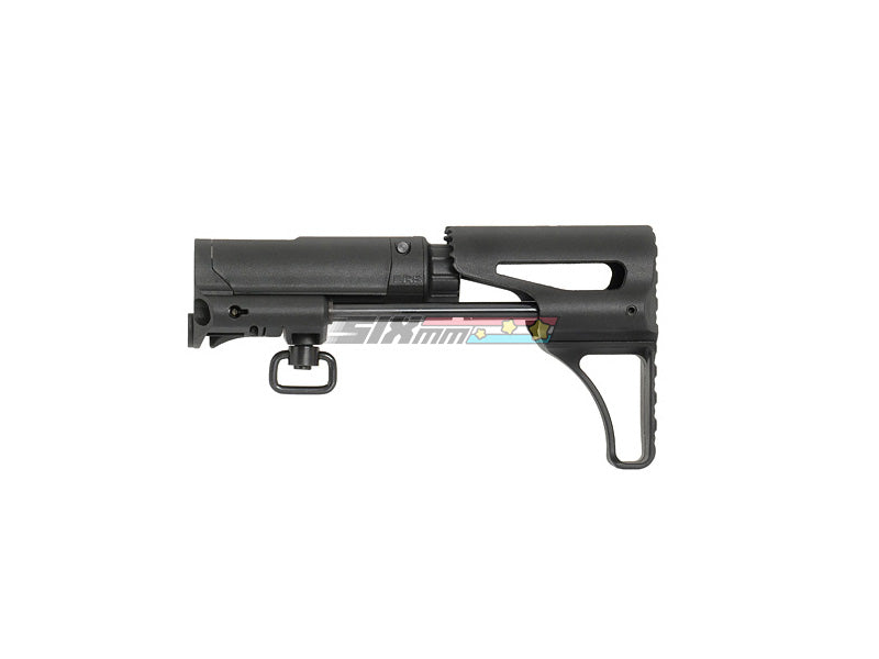 APS] CRS Collapsible PDW Stock[For M4/M16 AEG Series][BLK] – SIXmm