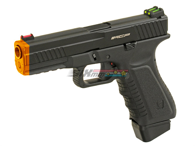 [APS] Metal Slide Action Combat Pistol (ACP) CO2 GBB[CO2][BLK]