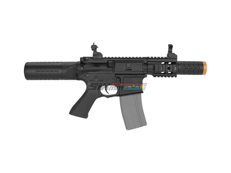 [APS] Full Metal Mini Patriot M4 Electric Blowback Airsoft AEG Rifle [Latest Ver.][BLK]