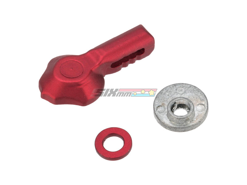 [APS] Phanton Long Throw Safety Selector[For APS M4 AEG][Red] – SIXmm (6mm)