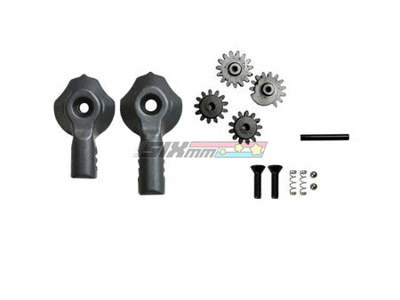 [APS] Phanton Long/Short Throw Safety Ambi Selector[For APS M4 AEG Series][BLK]