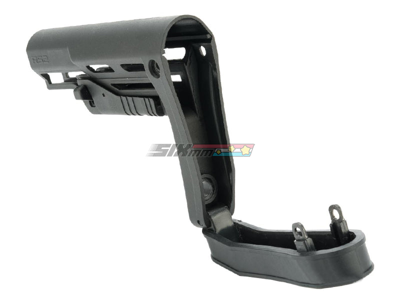 [APS] RS2 Low Profile Adjustable Stock for M4 Series Airsoft AEGs[BLK]