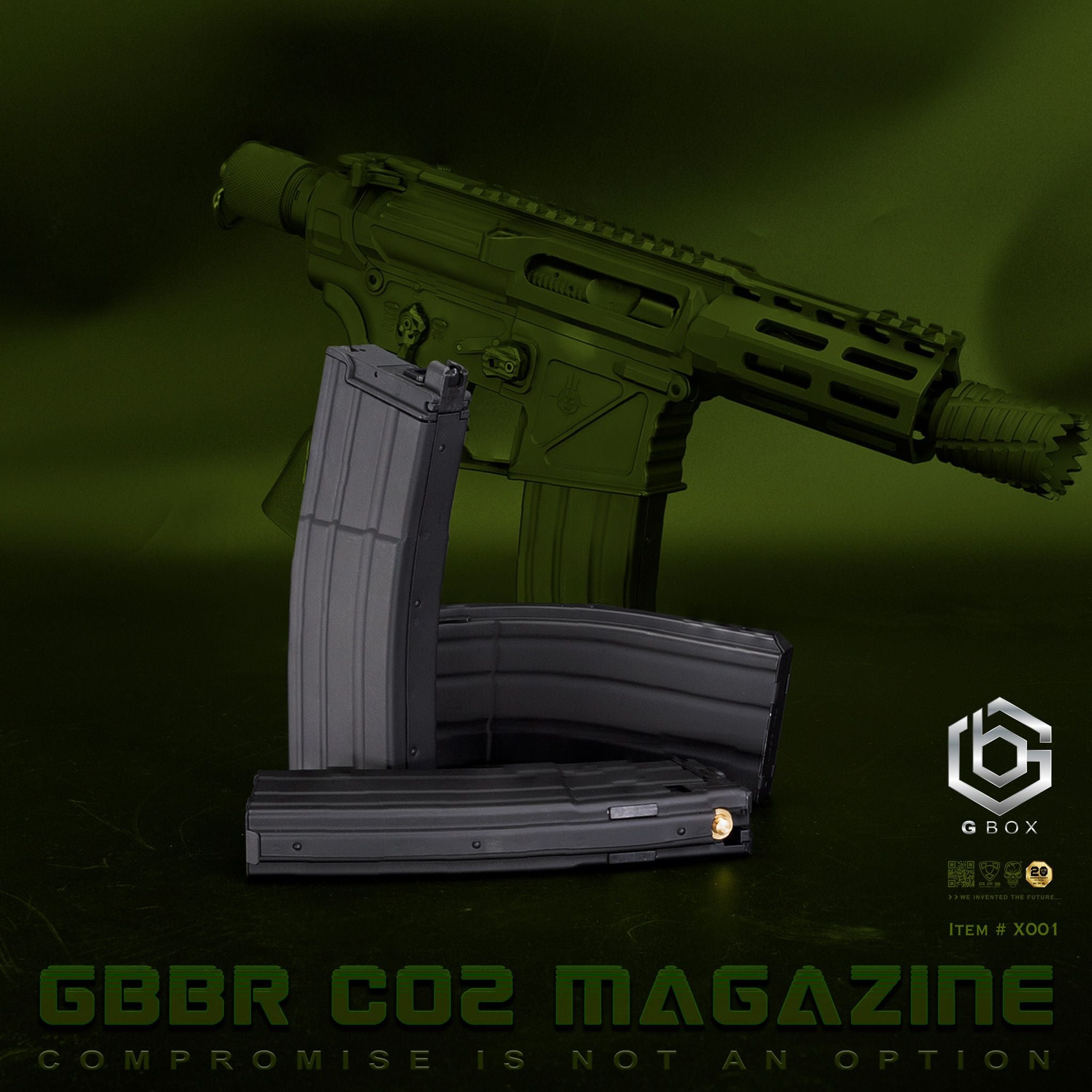 [APS] X1 Xtreme CO2 Blowback Airsoft Pistol [BLK] – SIXmm (6mm)