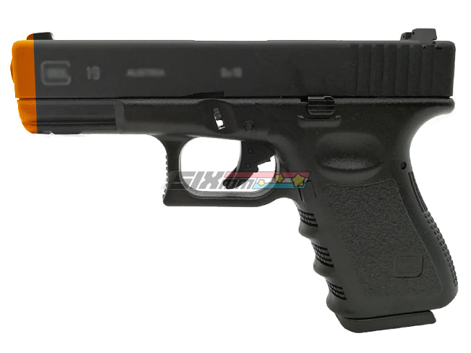 [A Plus] KJ Works Model 19 Airsoft GBB Pistol[Engraved]