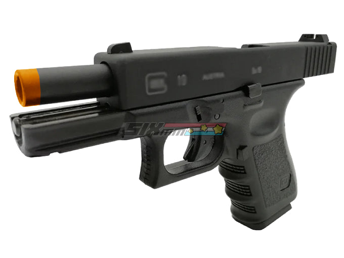 [A Plus] KJ Works Model 19 Airsoft GBB Pistol[Engraved]