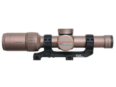 [ARES] 1-6 x 24 Illuminated RAZOR HD Airsoft Scope W/ GEI Scope Mount