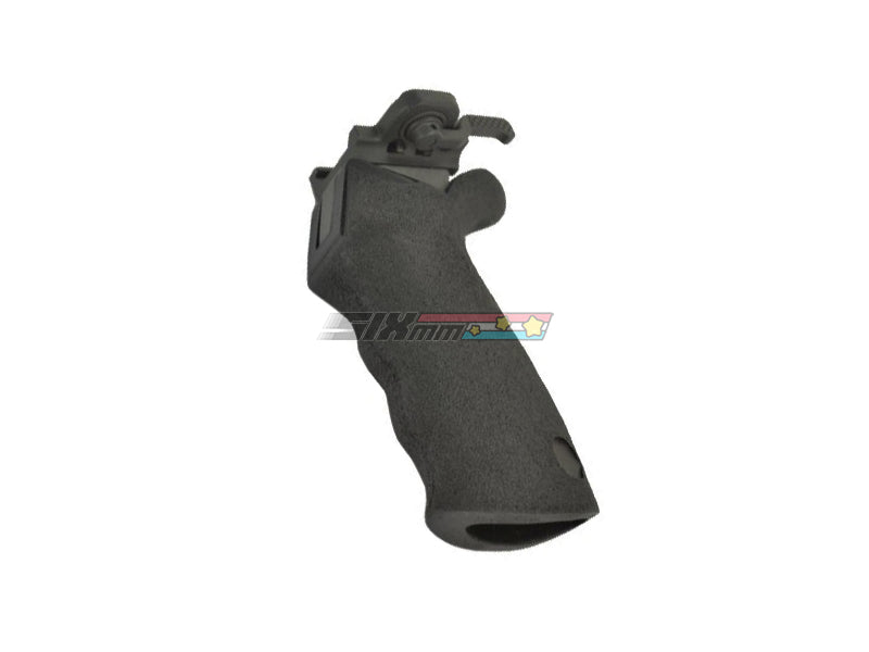 [ARES] Ergo Style Foregrip W/ ARMS QD Mount[BLK]