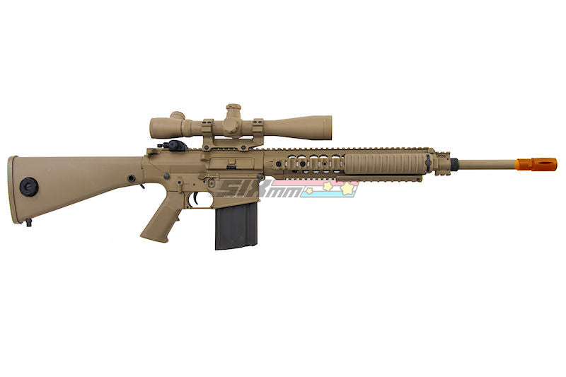 [ARES] SR25-M110 Sniper Rifle [Electric Fire Control System Version] [TAN] [Licensed by Knight's]