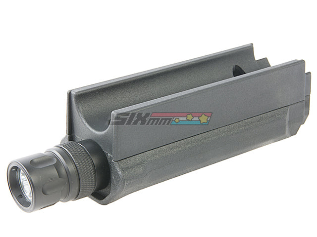 [ARES] STRIKER AS03 Handguard with Flashlight [BLK]