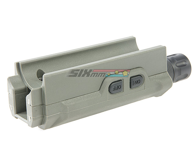  [ARES] STRIKER AS03 Handguard with Flashlight [OD]