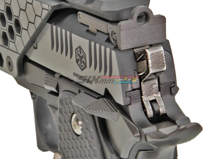 [AW Custom] Armorer Works .38 Supercomp Race GBB with Scope Mount[Dual Tone]