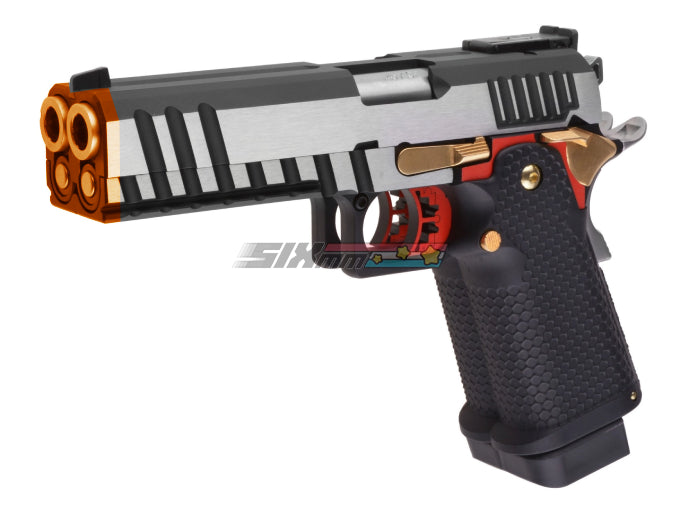 [AW Custom] Armorer Works HX21 Series Double Barrel HI-CAPA 1911 GBB Pistol[Two Tone]