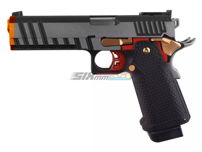 [AW Custom] Armorer Works HX21 Series Double Barrel HI-CAPA 1911 GBB Pistol[Two Tone]