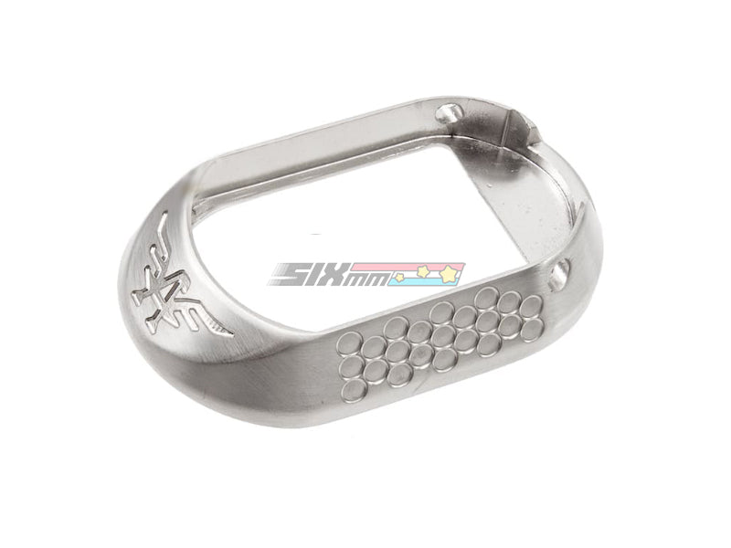 [AW Custom]Armorer Works HX Flared Magwell[Engaved][For Tokyo Marui Hi Capa GBB Series][Silver]