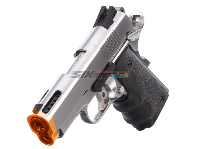 [AW Custom] Armorer Works NE10 Series 1911 Officer Size GBB Pistol[SVBLK]