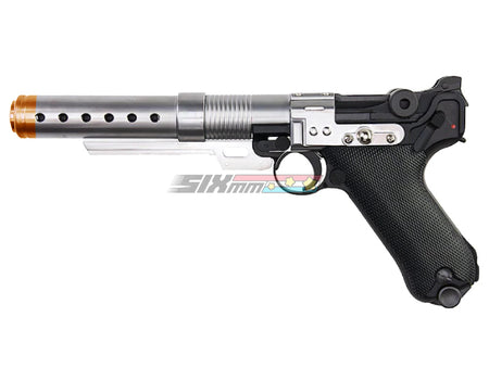 [AW Custom] Bulit Luger P08 Star War Style 6 Inch Muzzle Device GBB Pistol