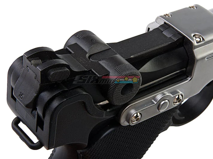 [AW Custom] Bulit Luger P08 Star War Style 6 Inch Muzzle Device GBB Pistol