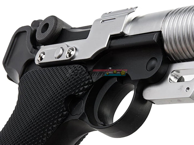[AW Custom] Bulit Luger P08 Star War Style 6 Inch Muzzle Device GBB Pistol