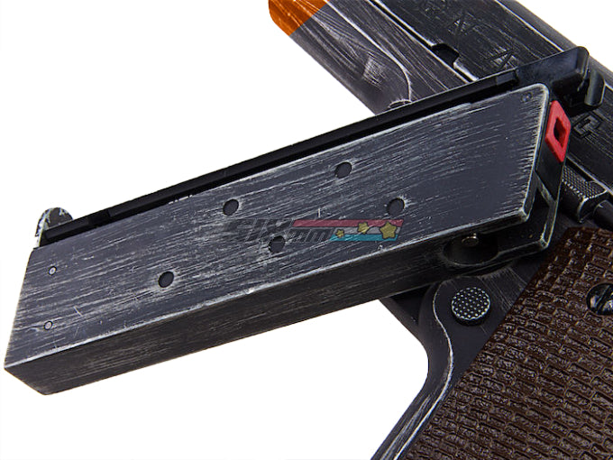 [AW Custom] Classic 1911A1 Molon Labe GBB Pistol[Brown Grip]