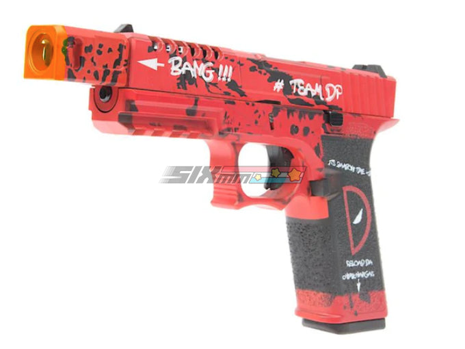 [AW Custom] Deadpool 17 GBB Pistol[red]