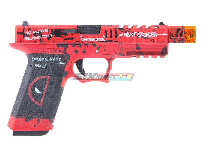 [AW Custom] Deadpool 17 GBB Pistol[red]