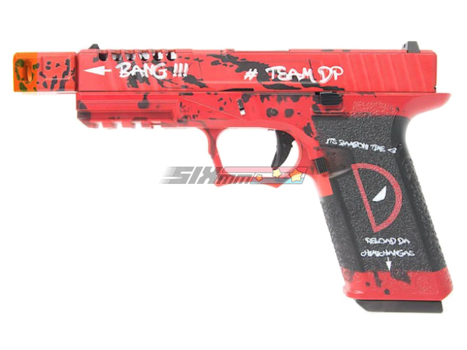[AW Custom] Deadpool 17 GBB Pistol[red]