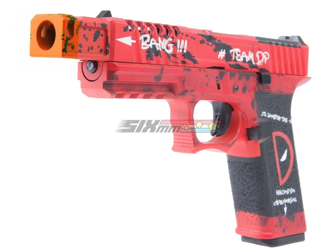 [AW Custom] Deadpool 17 GBB Pistol[red][RMR Ver.]