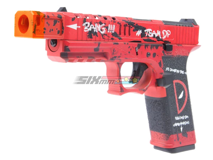 [AW Custom] Deadpool 17 GBB Pistol[red][RMR Ver.]