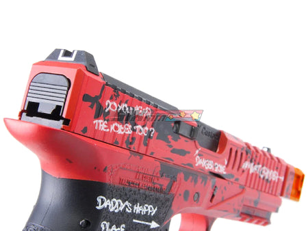 [AW Custom] Deadpool 17 GBB Pistol[red][RMR Ver.]