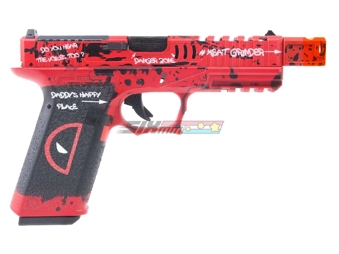 [AW Custom] Deadpool 17 GBB Pistol[red][RMR Ver.]