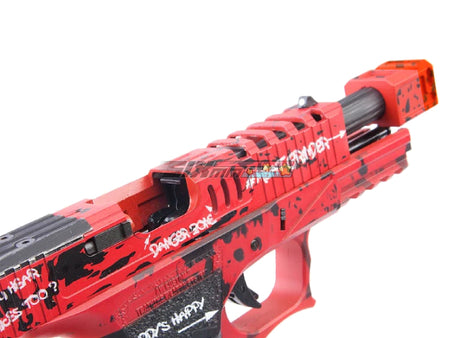 [AW Custom] Deadpool 17 GBB Pistol[red][RMR Ver.]