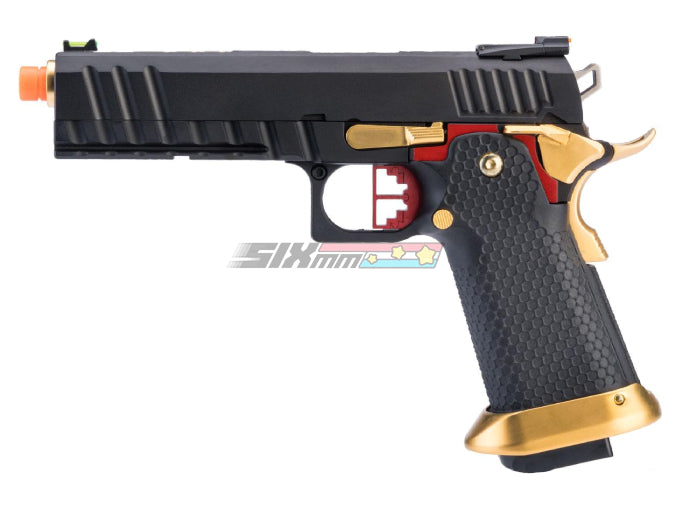 [AW Custom] HX20 Series Competitor Hi-Capa Gas Blowback Pistol[BLKGLD]