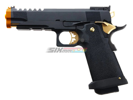 [AW Custom] HX27 Series 5.1 HI CAPA GBB Pistol[BLK W Gold Barrel]