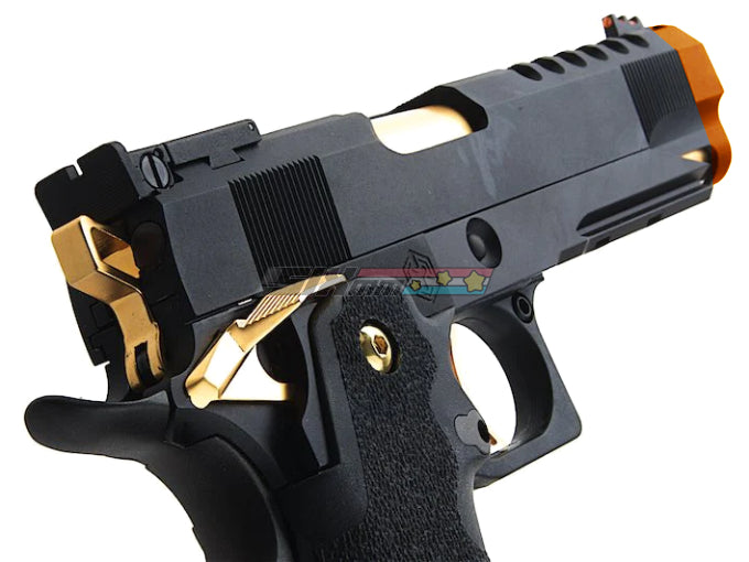 [AW Custom] HX27 Series 5.1 HI CAPA GBB Pistol[BLK W Gold Barrel]