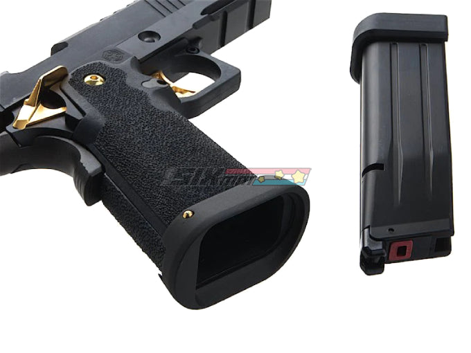 [AW Custom] HX27 Series 5.1 HI CAPA GBB Pistol[BLK W Gold Barrel]