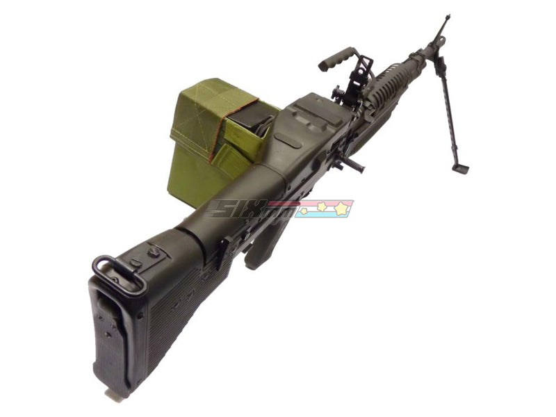 A&K] Full Metal M60VN Airsoft AEG Machine Gun [BLK] – SIXmm (6mm)