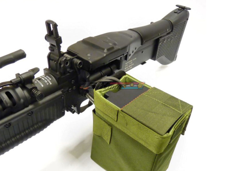 A&K M60VN (FORTRESS type Fチューン）セット A&K] Full Metal M60VN Airsoft AEG Machine Gun [BLK] – SIXmm (6mm)