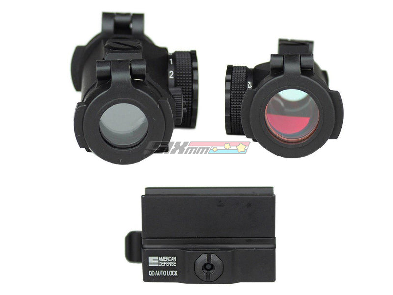 [Ace1Arms] T2 Micro Pro Reddot/IR Sight with QD high Mount[BLK]