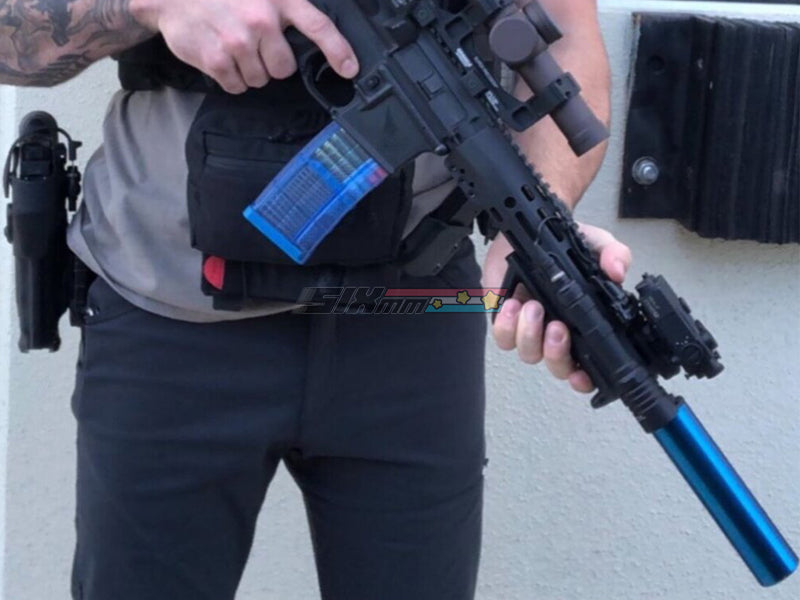 [Airsoft Artisan] Dummy Training Can [-14mm CCW][BLU]